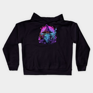 evil wizard Kids Hoodie